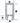 3/4'' U Flat Zinc with 5/32" Channel - 6 ft.