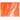Bullseye White Opal/Orange Streaky 90COE