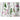 Bullseye Grn/Pink/Wht Cath.Confetti 90COE