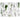Bullseye Green/White on Clear Confetti 90COE
