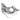 Killer Whale Bevel Cluster - Grey