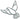 Flying Dove Bevel Cluster