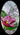 Large Hummingbird Bevel Cluster, Facing Left