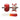 Bullseye Hot Rodz - Red Transparent, Striker, Fusible