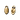 18K Gold Plated Earring Bails (24 ea.)