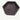 12'' Hex Stepping Stone Form