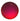 Jewel 25mm Round Smooth - Red