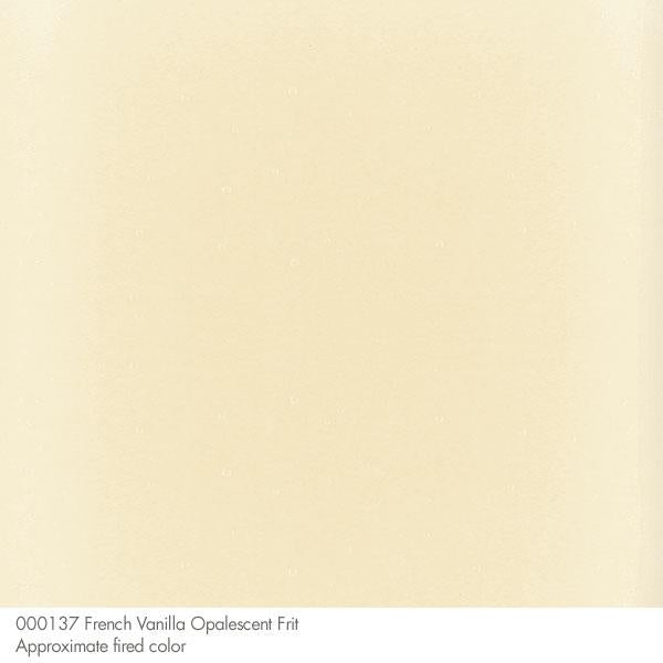 Bullseye Frit, French Vanilla - Opalescent (powder) - 4 oz