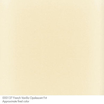 Bullseye Frit, French Vanilla - Opalescent (powder) - 4 oz