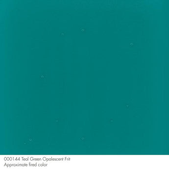Bullseye Frit, Teal Green - Opalescent (fine) - 4oz