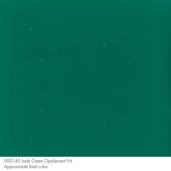 Bullseye Frit, Jade Green - Opalescent (powder) - 4 oz