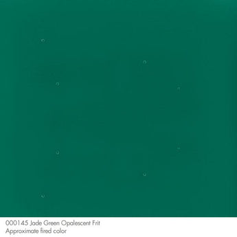 Bullseye Frit, Jade Green - Opalescent (powder) - 4 oz