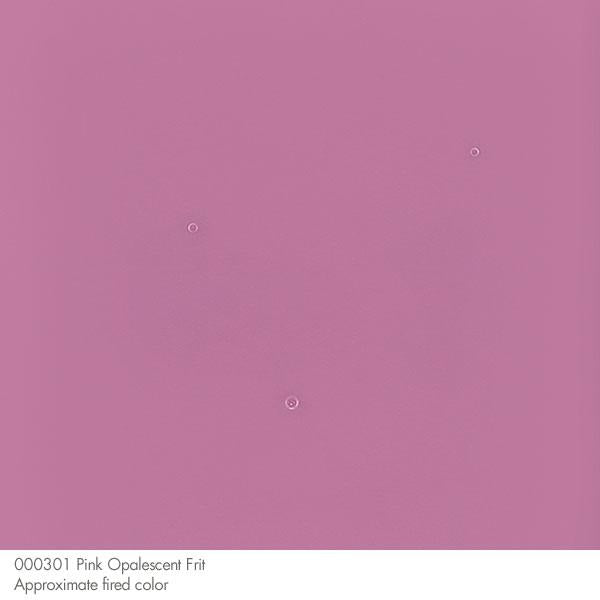 Bullseye Frit, Pink - Opalescent (powder) - 4 oz