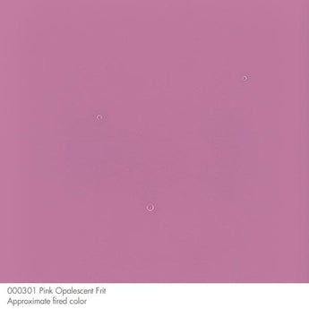 Bullseye Frit, Pink - Opalescent (powder) - 4 oz