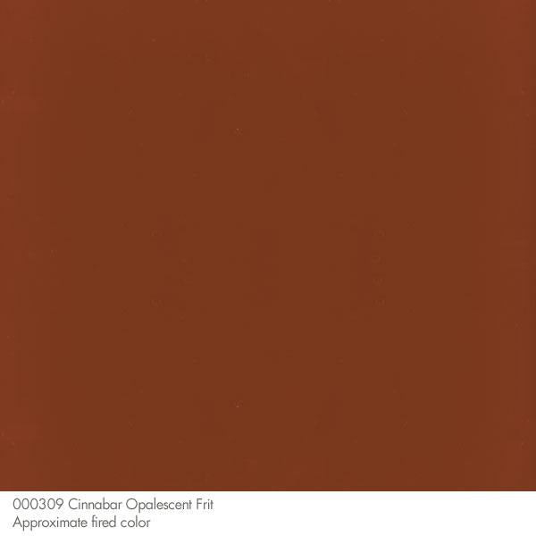Bullseye Frit, Cinnabar - Opalescent (powder) - 4 oz