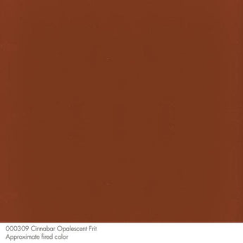 Bullseye Frit, Cinnabar - Opalescent (powder) - 4 oz