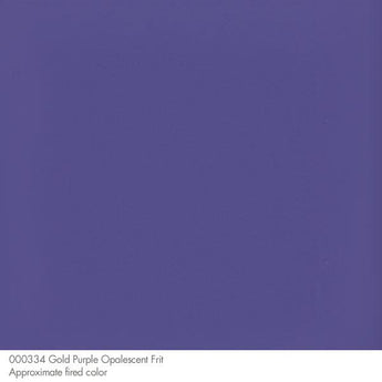 Bullseye Frit, Gold Purple - Opalescent (powder) - 4 oz
