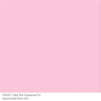 Bullseye Frit, Petal Pink - Opalescent (powder) - 4 oz