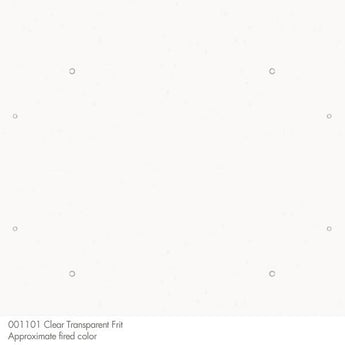 Bullseye Frit, Clear - Transparent (powder) - 4oz