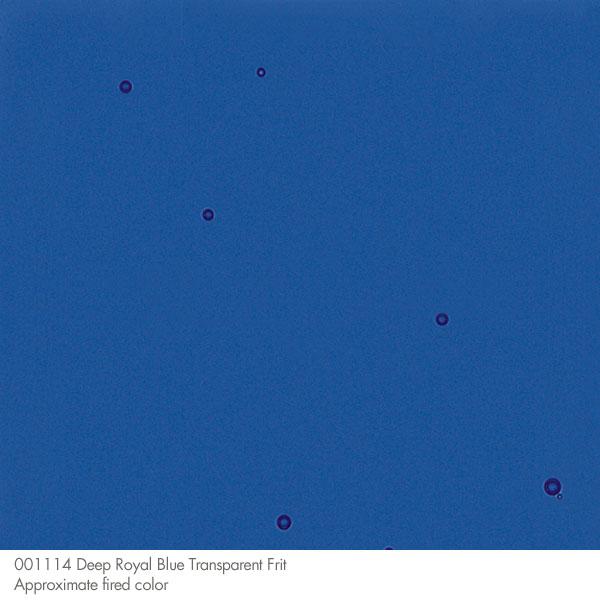 Bullseye Frit, Deep Royal Blue - Transparent (fine) - 4oz