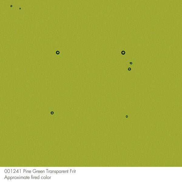 Bullseye Frit,  Pine Green - Transparent (fine) - 4 oz