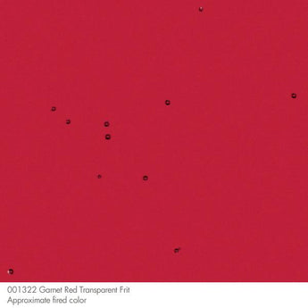 Bullseye Frit, Garnet Red - Transparent (fine) - 4oz