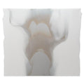 Bullseye White Opal/Light Silver Gray Cascade Iridescent 90COE