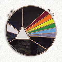 Finished 10" Diameter Pink Floyd Panel