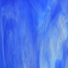 Wissmach Cobalt Blue/White Wisspy Iridized
