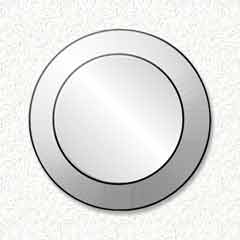 4'' Circle Bevel