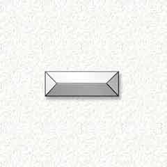 1x3'' Rectangle Bevel