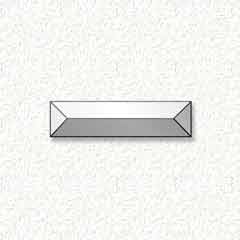 1x4'' Rectangle Bevel