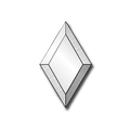 1-1/2x2-1/2'' Diamond Bevel