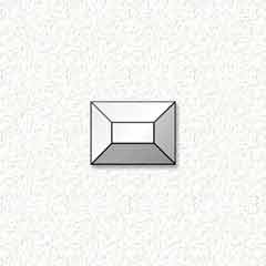 1-1/2x2'' Rectangle Bevel