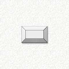 2x3'' Rectangle Bevel
