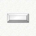 2x5'' Rectangle Bevel
