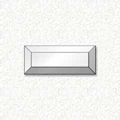 2x5'' Rectangle Bevel