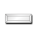 2x6'' Rectangle Bevel