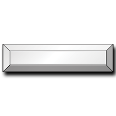 2x8'' Rectangle Bevel
