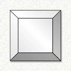 2x2" Square Bevel