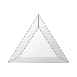 6" Triangle Bevel