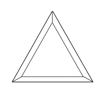 1-1/2" Triangle Bevel