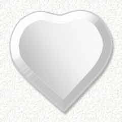 4'' Heart Bevel