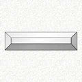 1-1/2x6'' Rectangle Bevel