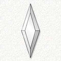 2x6'' Diamond Bevel