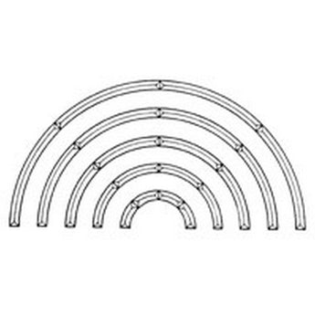 ARC PENCIL BEVEL, 6" - 7" (152 - 178mm) radius