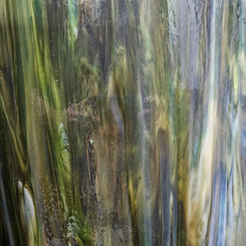 Wissmach Dark Green, Dark Amber Light Opal