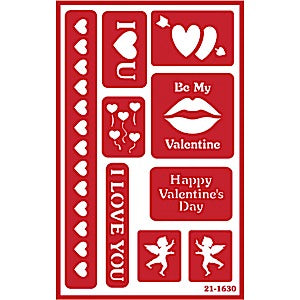 ONO Stencil Set - Valentine
