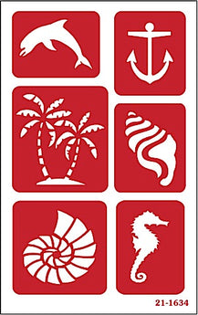 ONO Stencil Set - Seashore