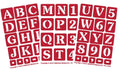 ONO Stencil Set - Alphabet One Inch - 3 Pack